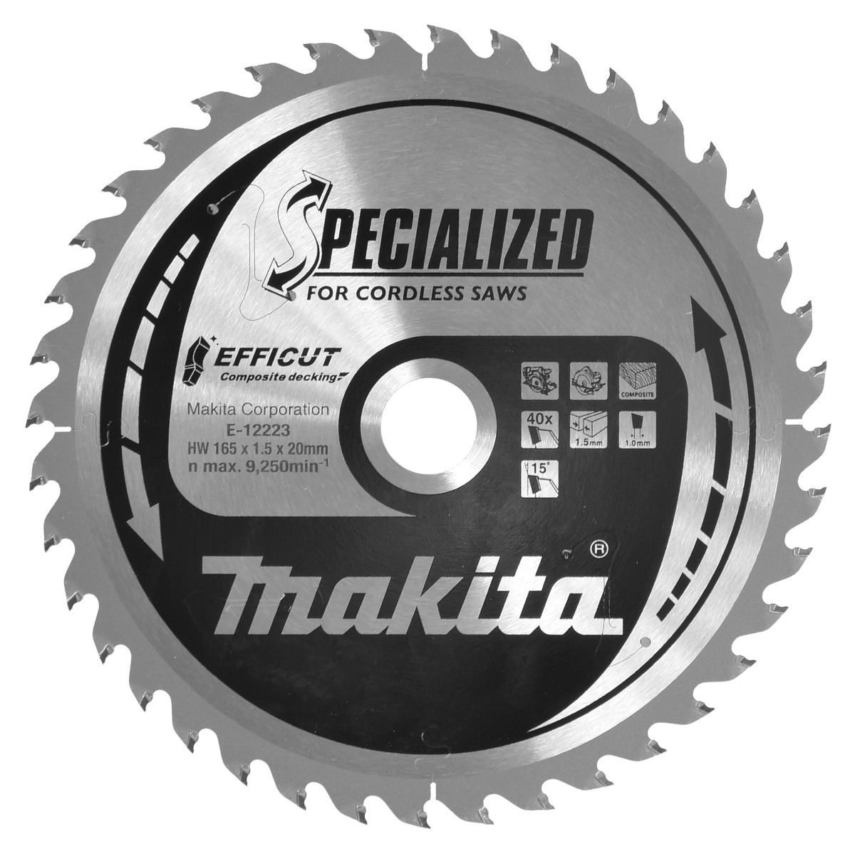 Makita Cirkelzaagblad WPC