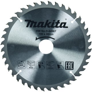 Makita CIRKELZGBLAD HOUT D-64967