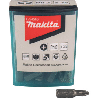 Makita SCHROEFBIT PH2X25MM  DS25