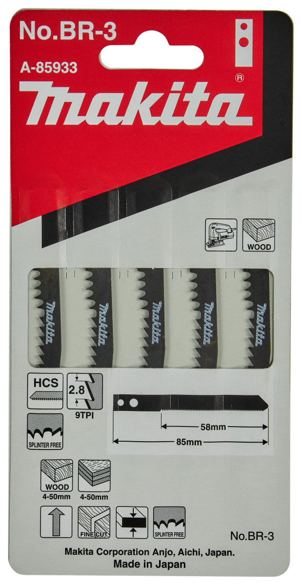 Makita Decoupeerzaagblad Hout/kunststof 60MM