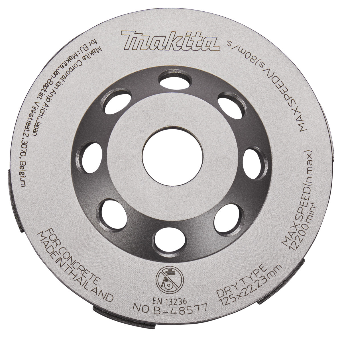 Makita Diamant Komschijf 125MM snel