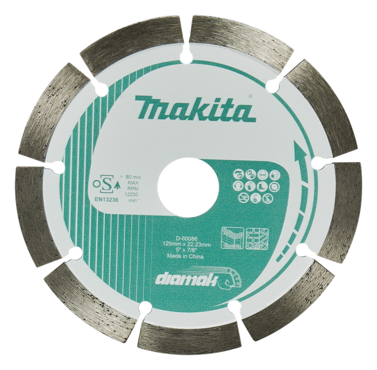 Makita Diamantschijf 125x22,23x1,8MM