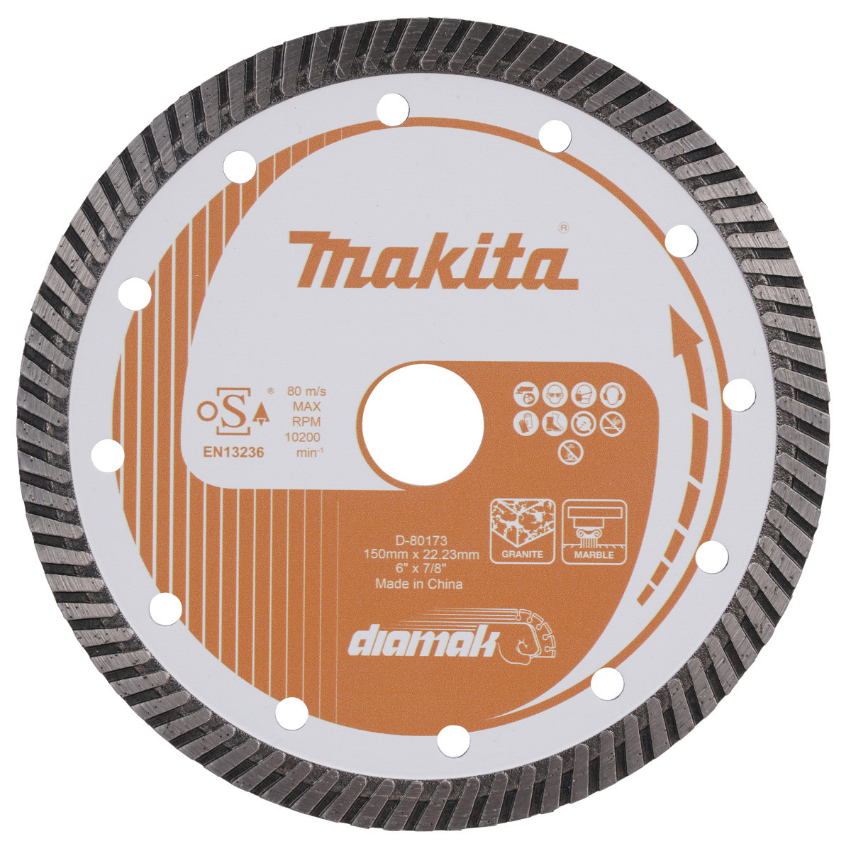 Makita Diamantschijf 150x22,2x2,4MM
