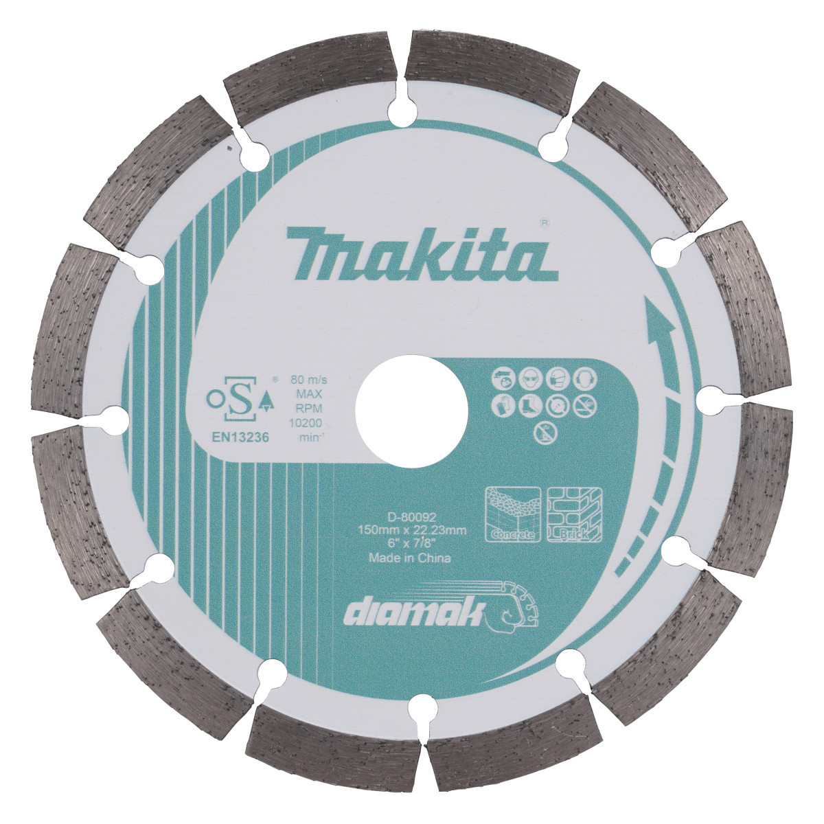Makita Diamantschijf 150x25,4x2,2MM