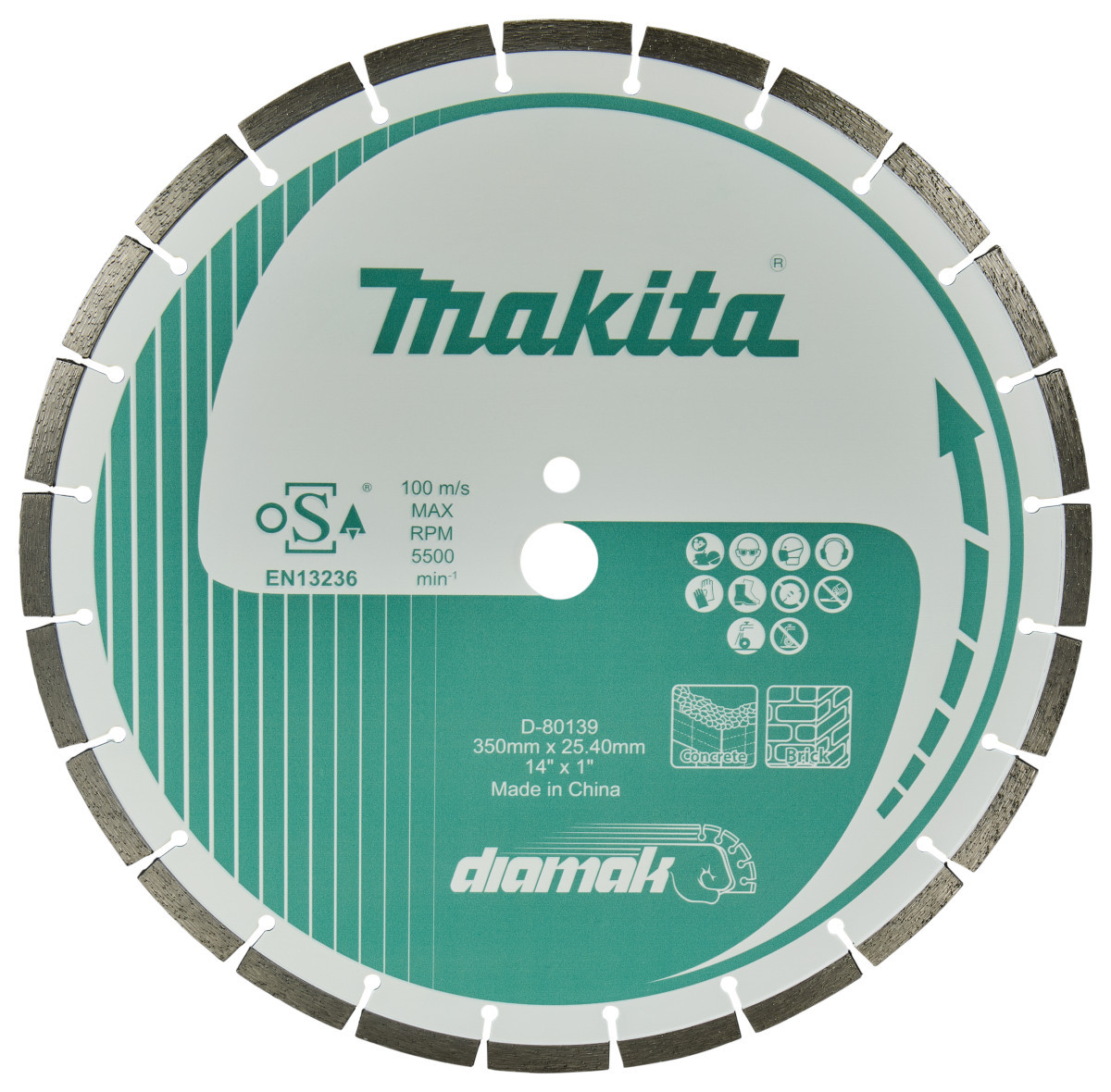 Makita Diamantschijf 350x25,4x3,2 MM
