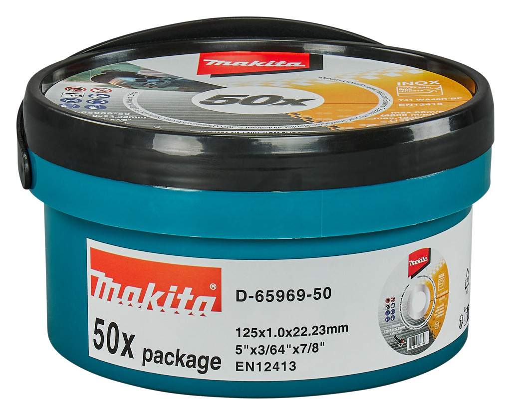 Makita Doorslijpschijf RVS grootverpakking