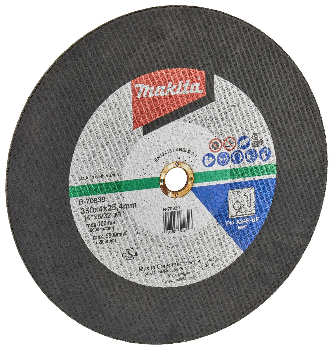 Makita Doorslijpschijf Staal