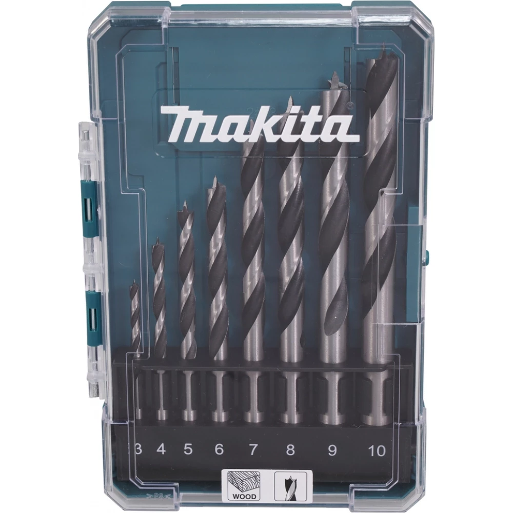 Makita Houtspiraalboorset 8-delig