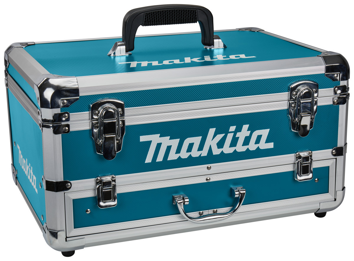 Makita Koffer Aluminium blauw