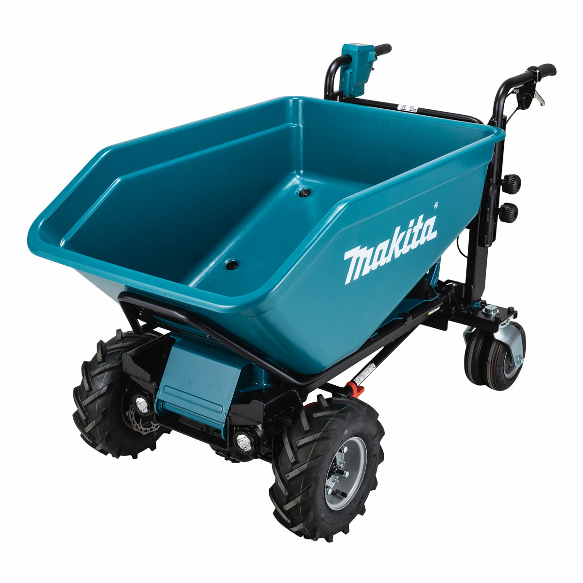 Makita LXT 2x18 V dumper met rek