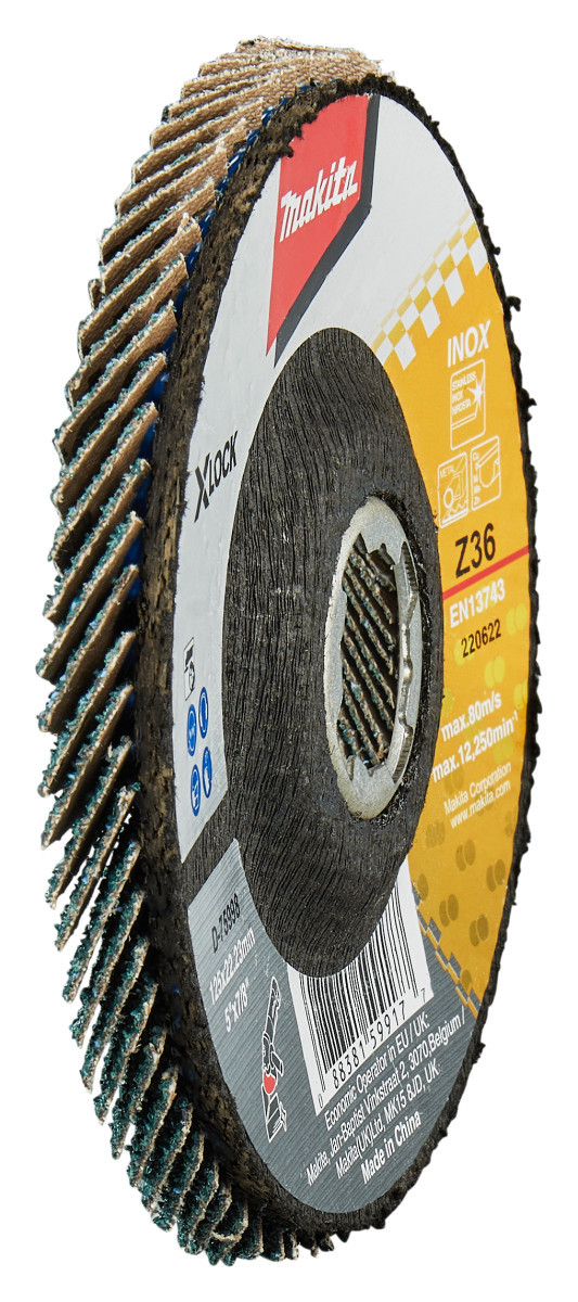 Makita Lamellenschuurschijf 125MM Z36 X-lock