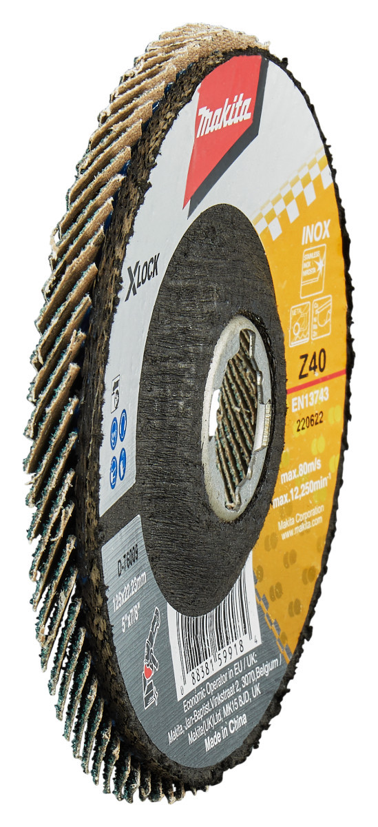 Makita Lamellenschuurschijf 125MM Z40 X-lock