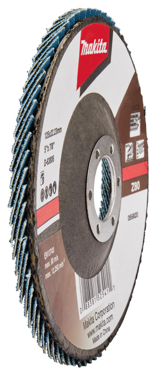 Makita Lamellenschuurschijf 125MM Z80