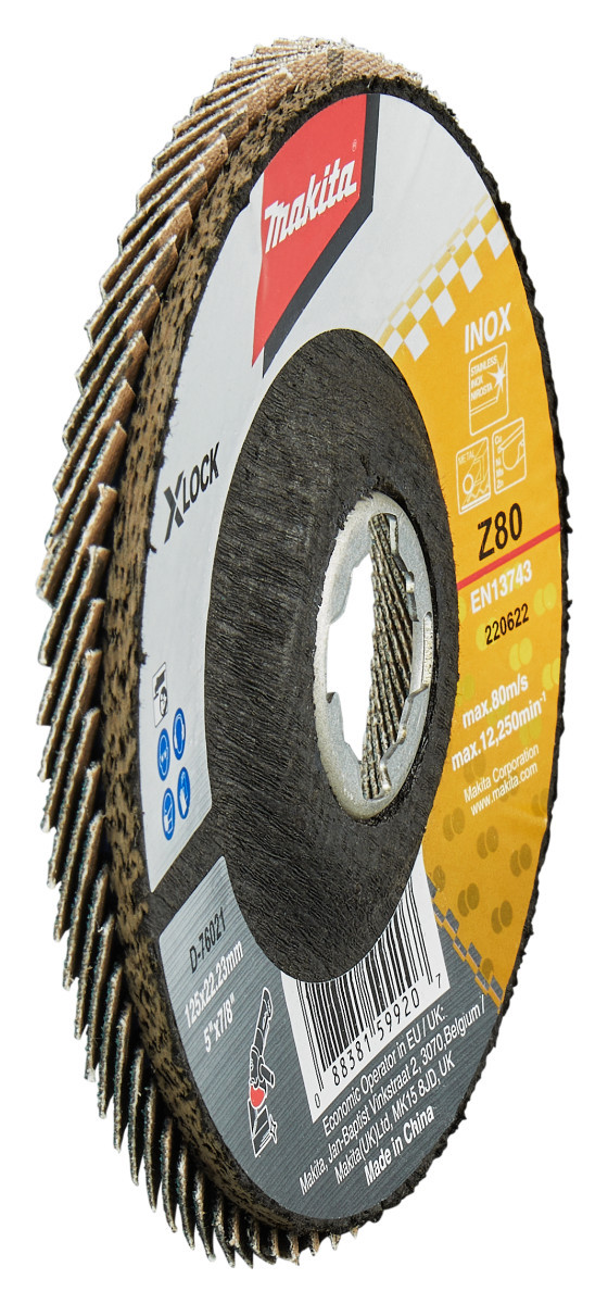 Makita Lamellenschuurschijf 125MM Z80 X-lock