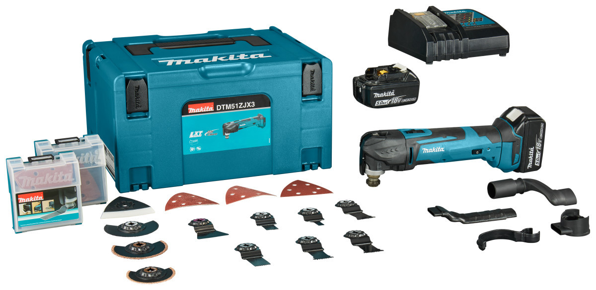 Makita 18 V MULTITOOL DTM51RTJX3