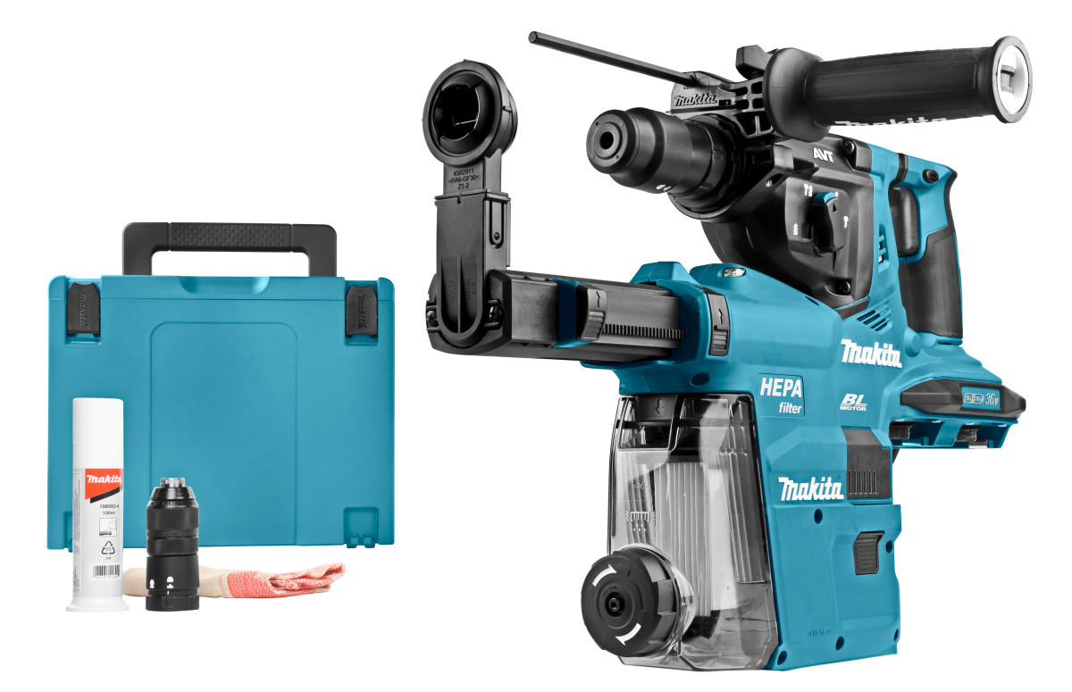 Makita 2X18V COMBIHAMR DHR281ZWJ
