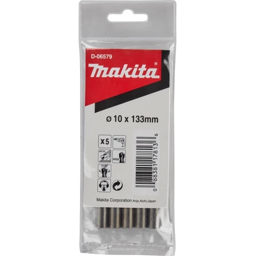 Makita Metaalboor 10x133mm HSS