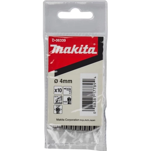 Makita Metaalboor 4,0x75mm HSS