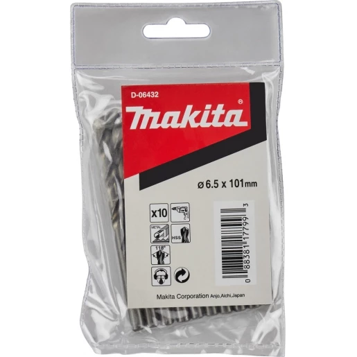 Makita Metaalboor 6.5x101mm HSS