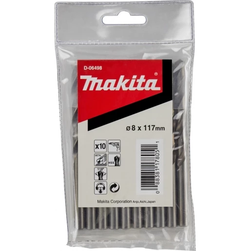 Makita Metaalboor 8x117mm HSS