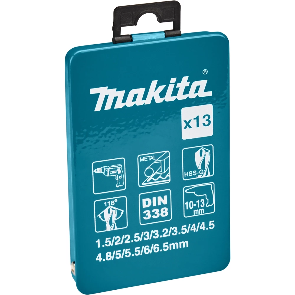 Makita Metaalboorset 13-delig
