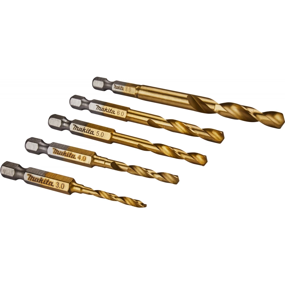 Makita Metaalboorset 5-delig