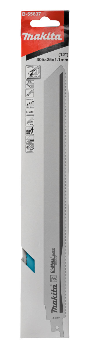 Makita Reciprozaagblad Staal 285MM