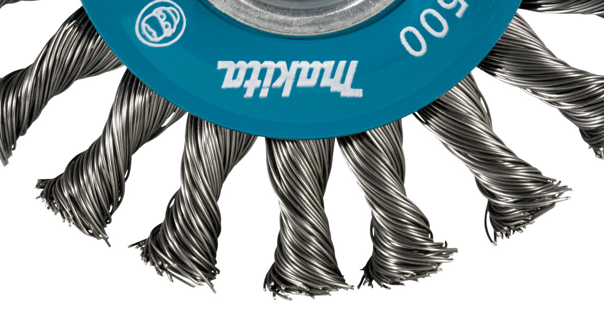 Makita Rondborstel 115MM X-lock