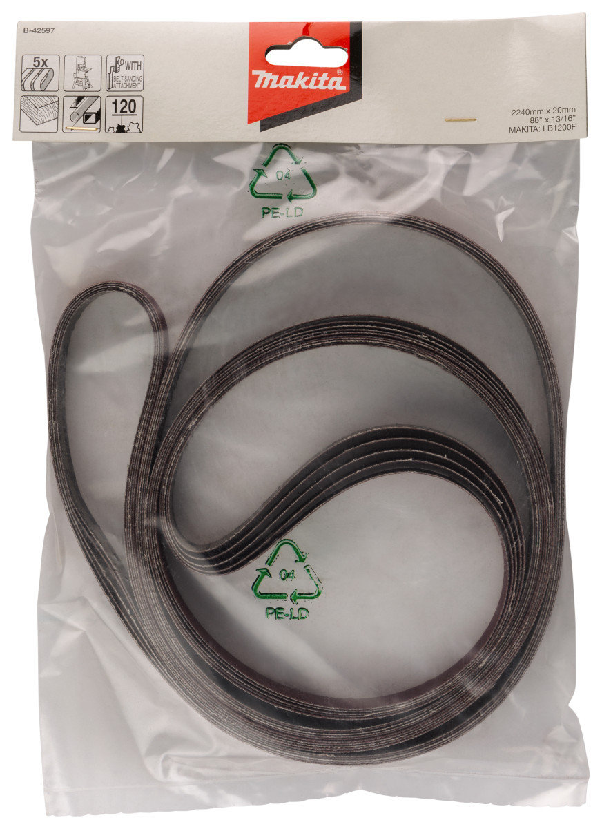 Makita Schuurband 20x2240mm a120