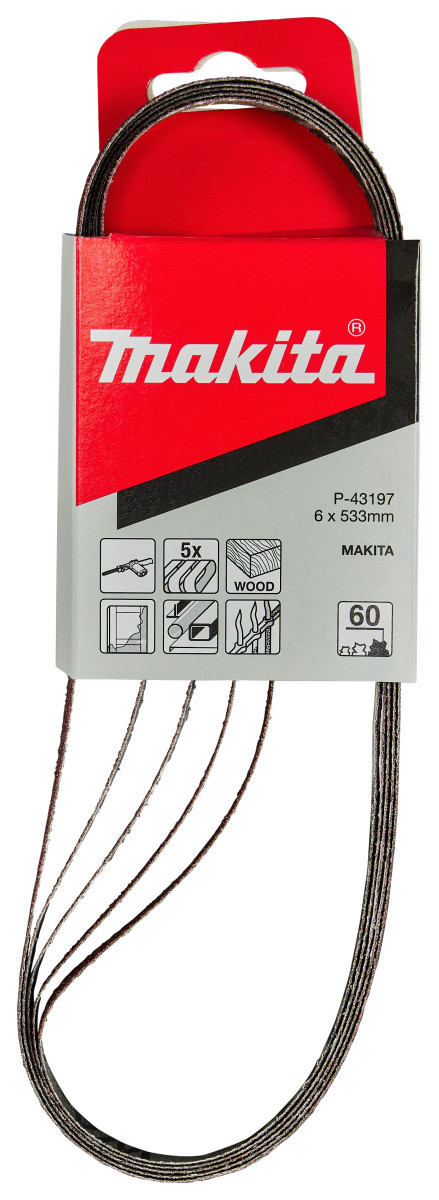 Makita Schuurband 6x533mm a60