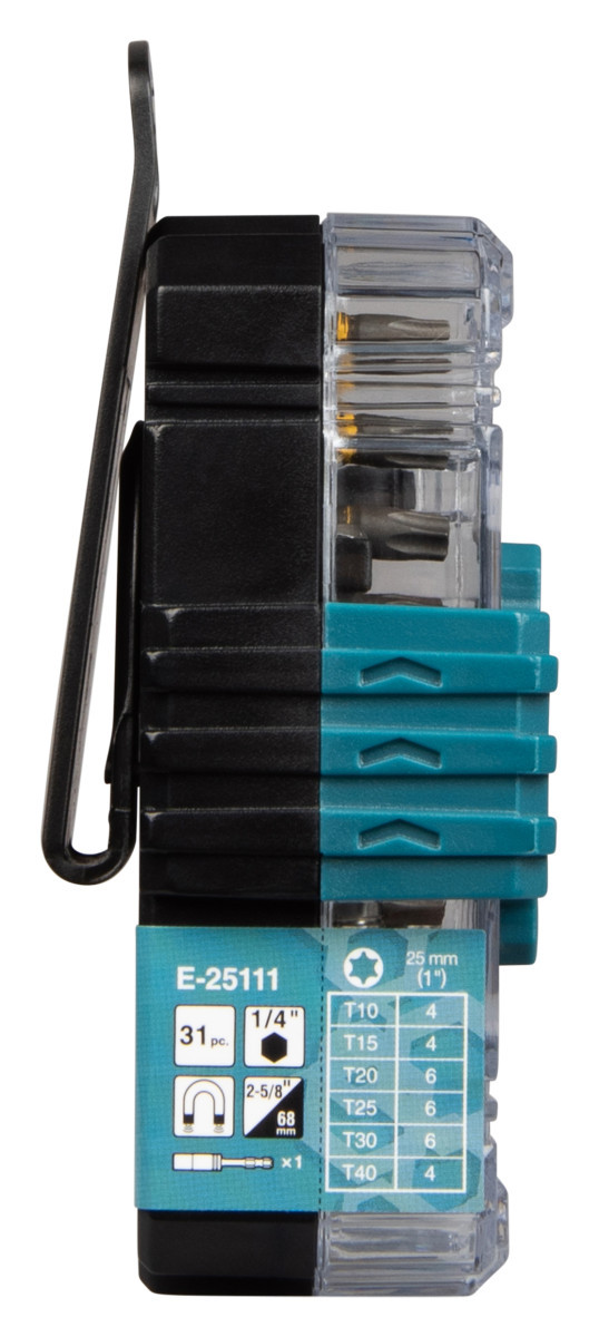 Makita Slagschroefbitset Torx 31-delig