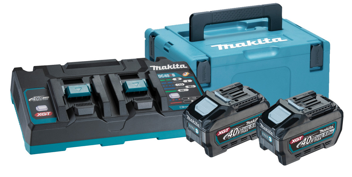 Makita Startset XGT DC40RB / 2X BL4050F