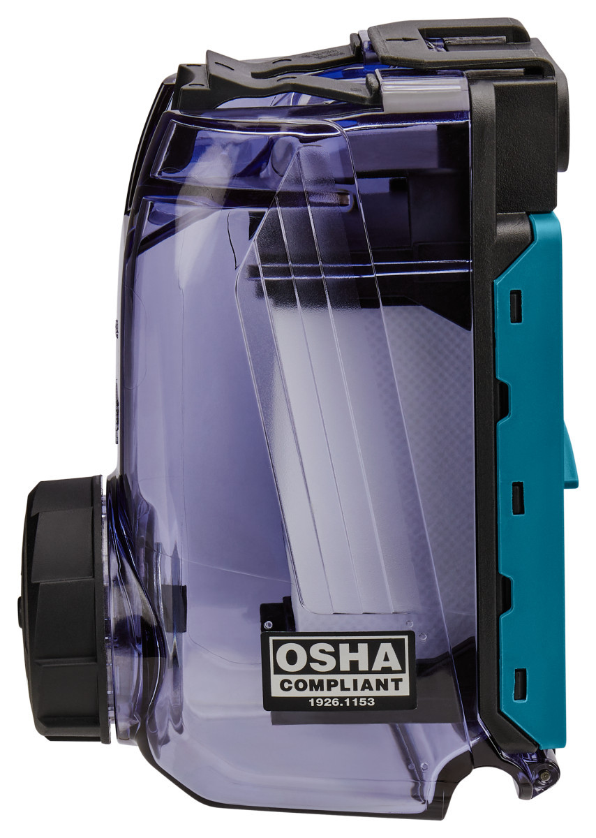 Makita Stofbox Met filterreiniging en hepa fijnstoffilter