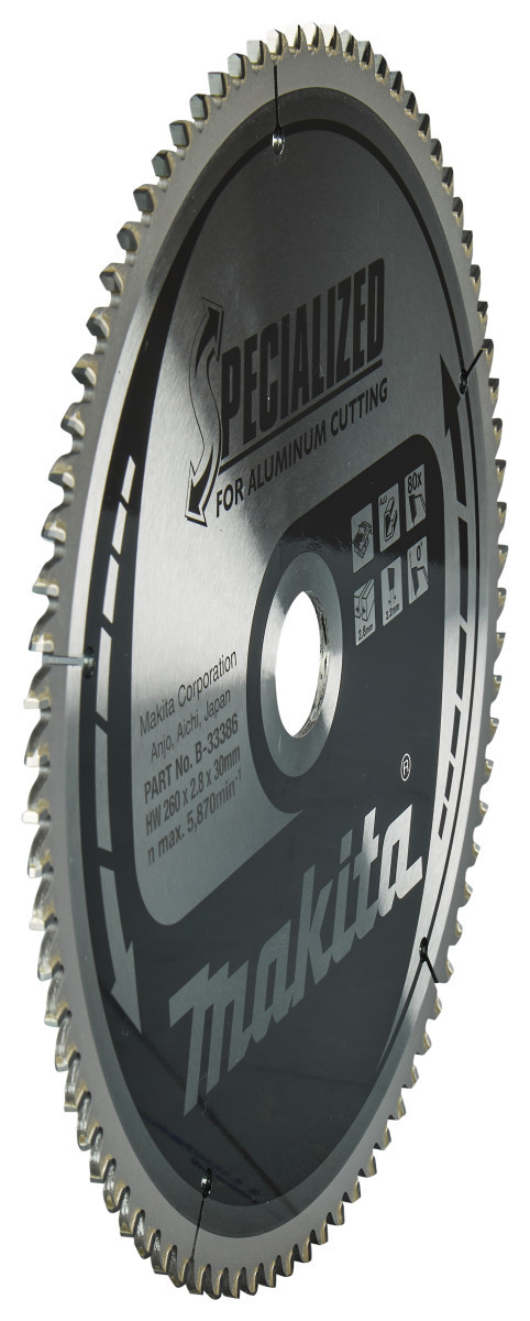 Makita Tafelzaagblad Aluminium