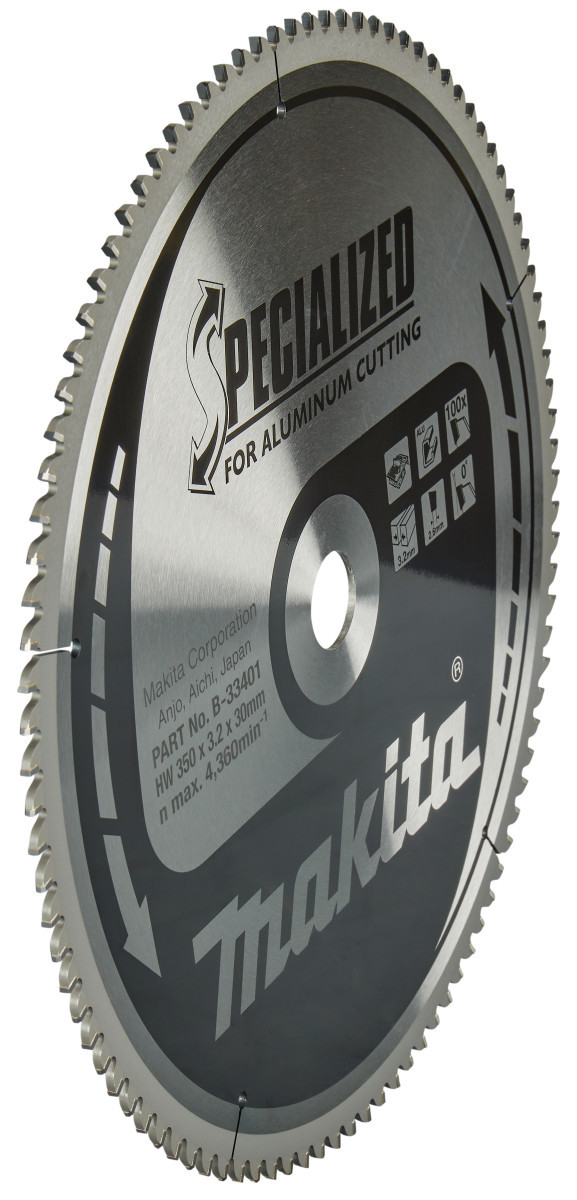 Makita Tafelzaagblad Aluminium