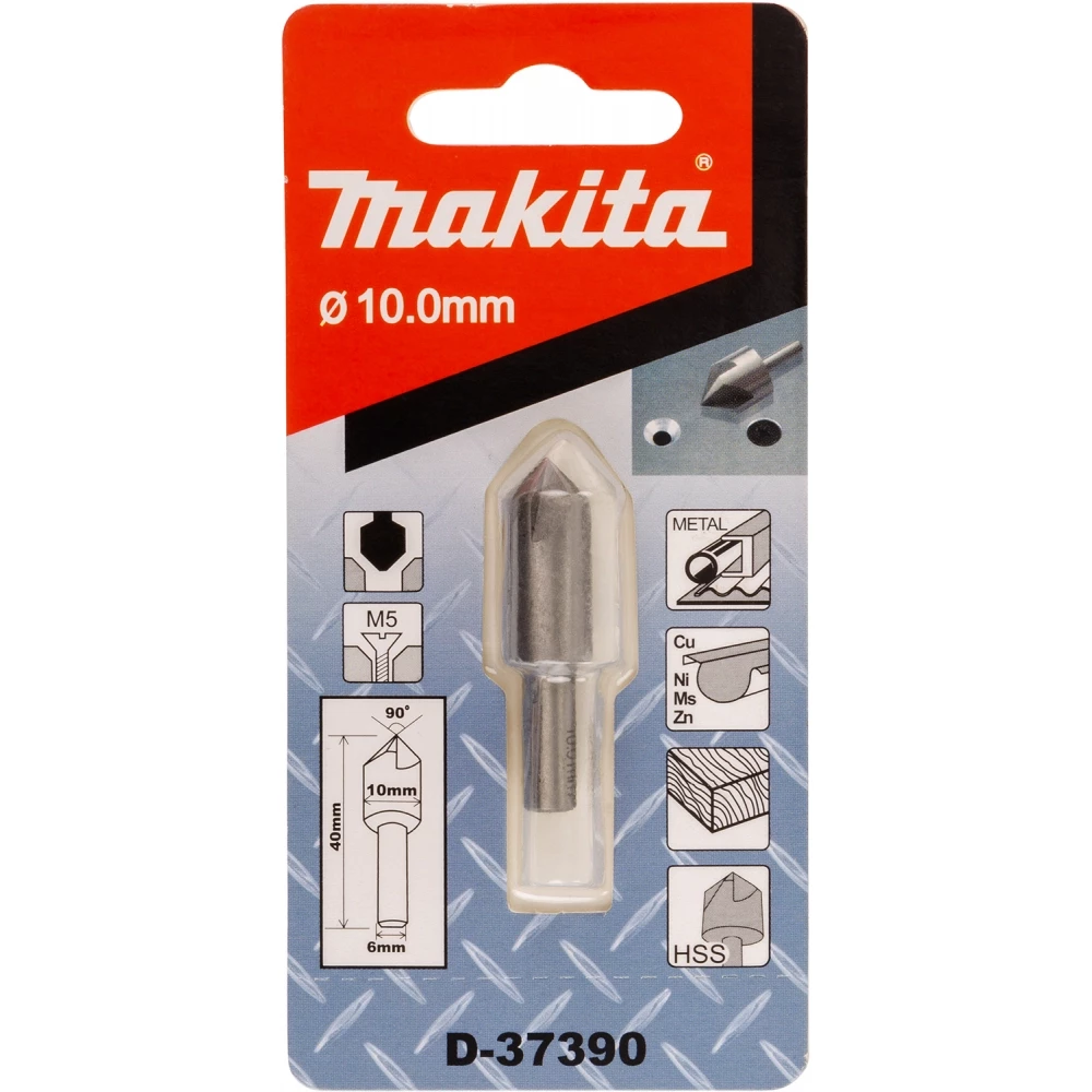 Makita Verzinkboor 10x40mm