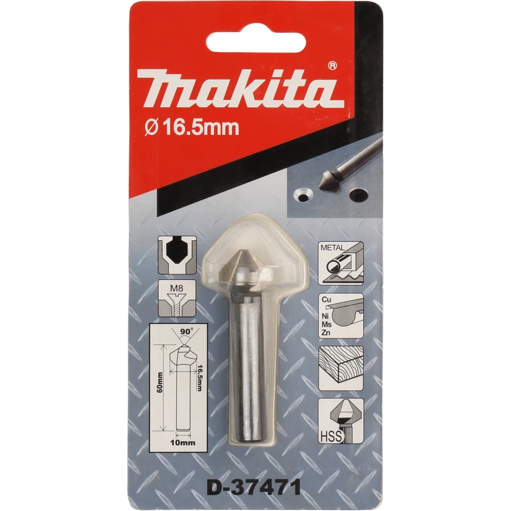 Makita Verzinkboor 16,5x60mm