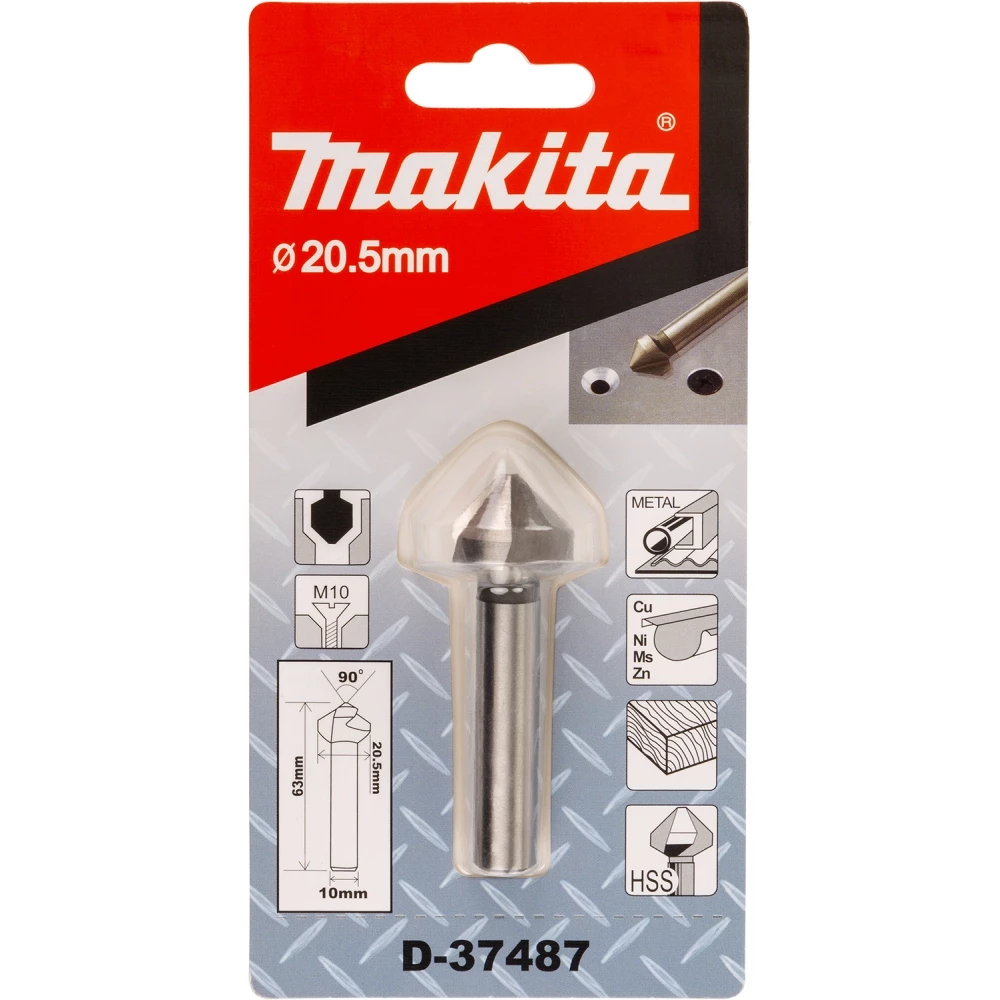 Makita Verzinkboor 20,5x63mm