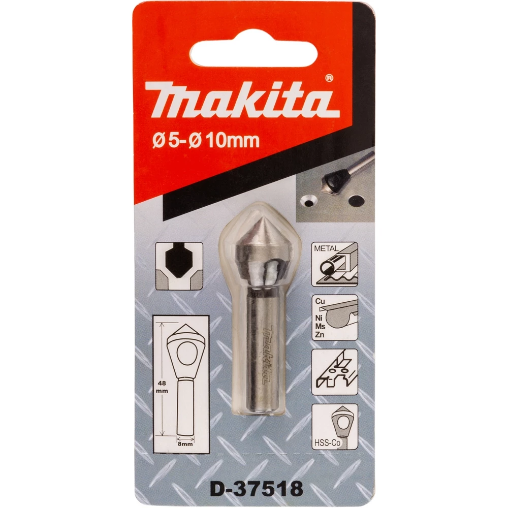 Makita Verzinkboor 5-10x48mm