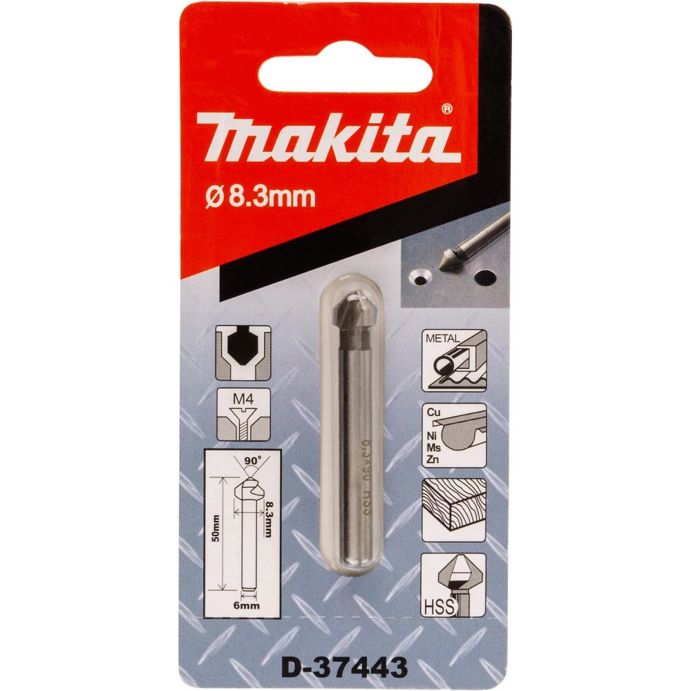 Makita Verzinkboor 8,3x50mm