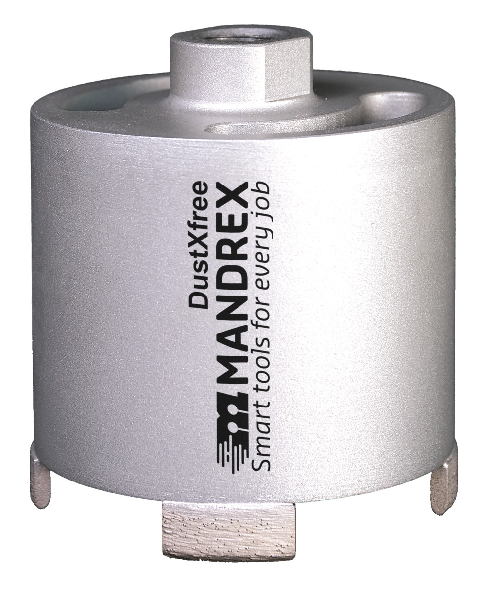 Mandrex Boor-, draai- en freesgereedschap Dustxfree diamant dozenboor 60MM MDDB21068B Ø68MM
