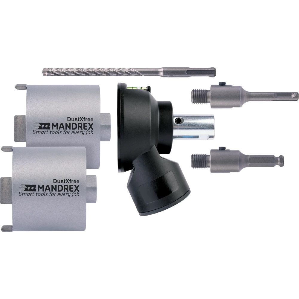 Mandrex Boor-, draai- en freesgereedschap Dustxtractor NXT combi pack MDDB2S001 Ø68MM