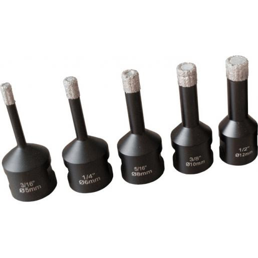 Mandrex Dryxcut diamant boor set 6 delig 5MM tot 12MM