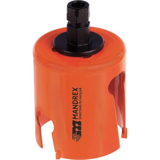 Mandrex Superxcut TC gatzaag 27MM 60MM diep met quick adapter