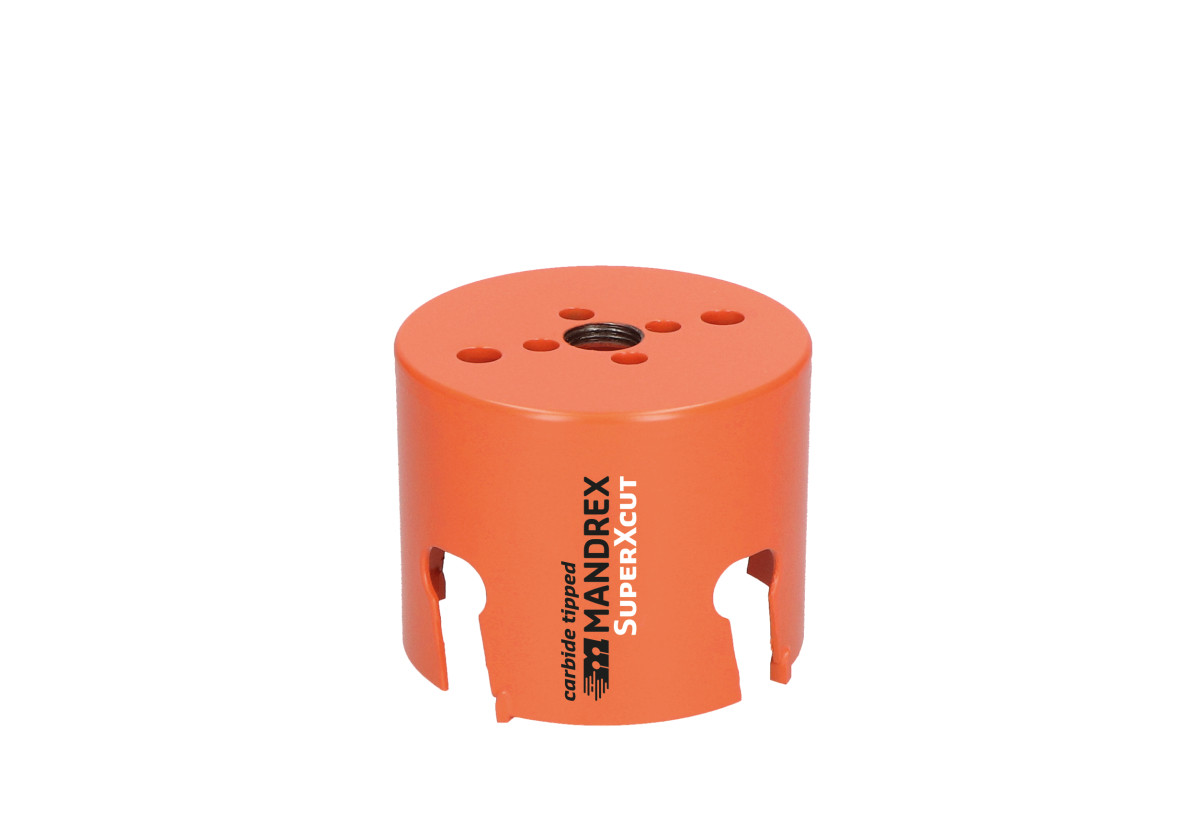 Mandrex Toebehoren/onderdelen voor gereedsc Superxcut TCT gatzaag 60MM MHM00082B Ø82MM