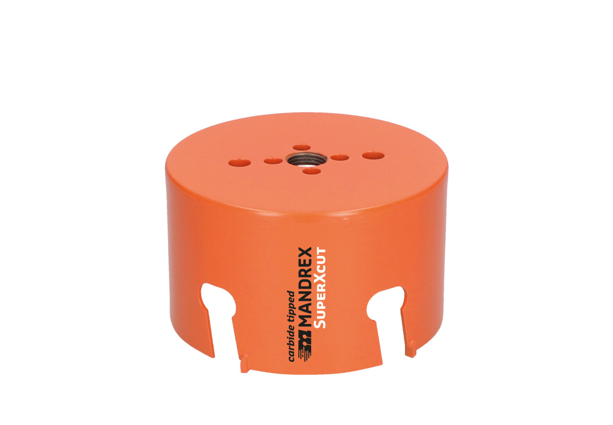 Mandrex Toebehoren/onderdelen voor gereedsc Superxcut TCT gatzaag 60MM MHM00108B Ø108MM