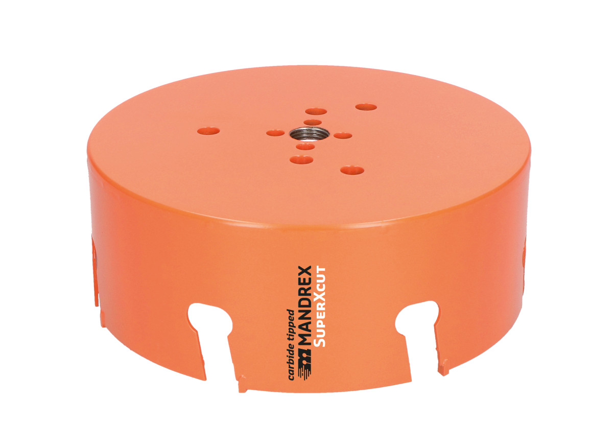Mandrex Toebehoren/onderdelen voor gereedsc Superxcut TCT gatzaag 60MM MHM00168B Ø168MM