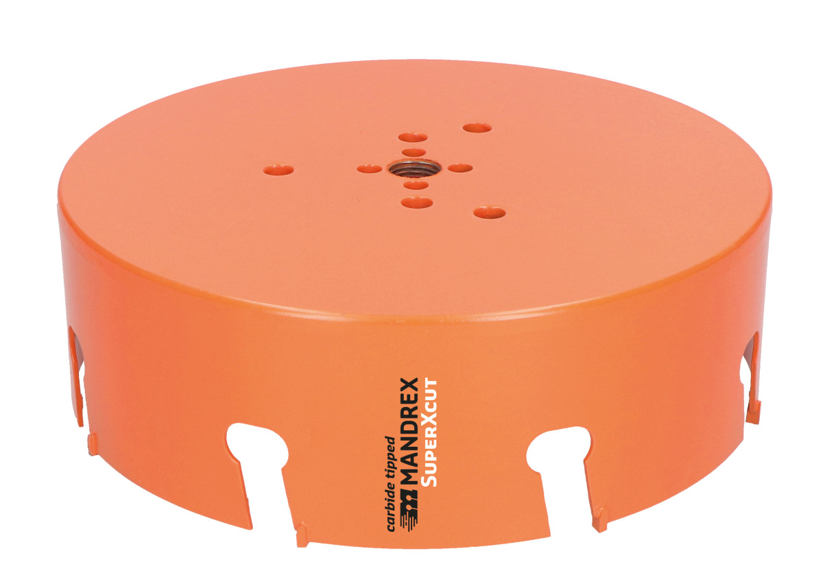 Mandrex Toebehoren/onderdelen voor gereedsc Superxcut TCT gatzaag 60MM MHM00200B Ø200MM