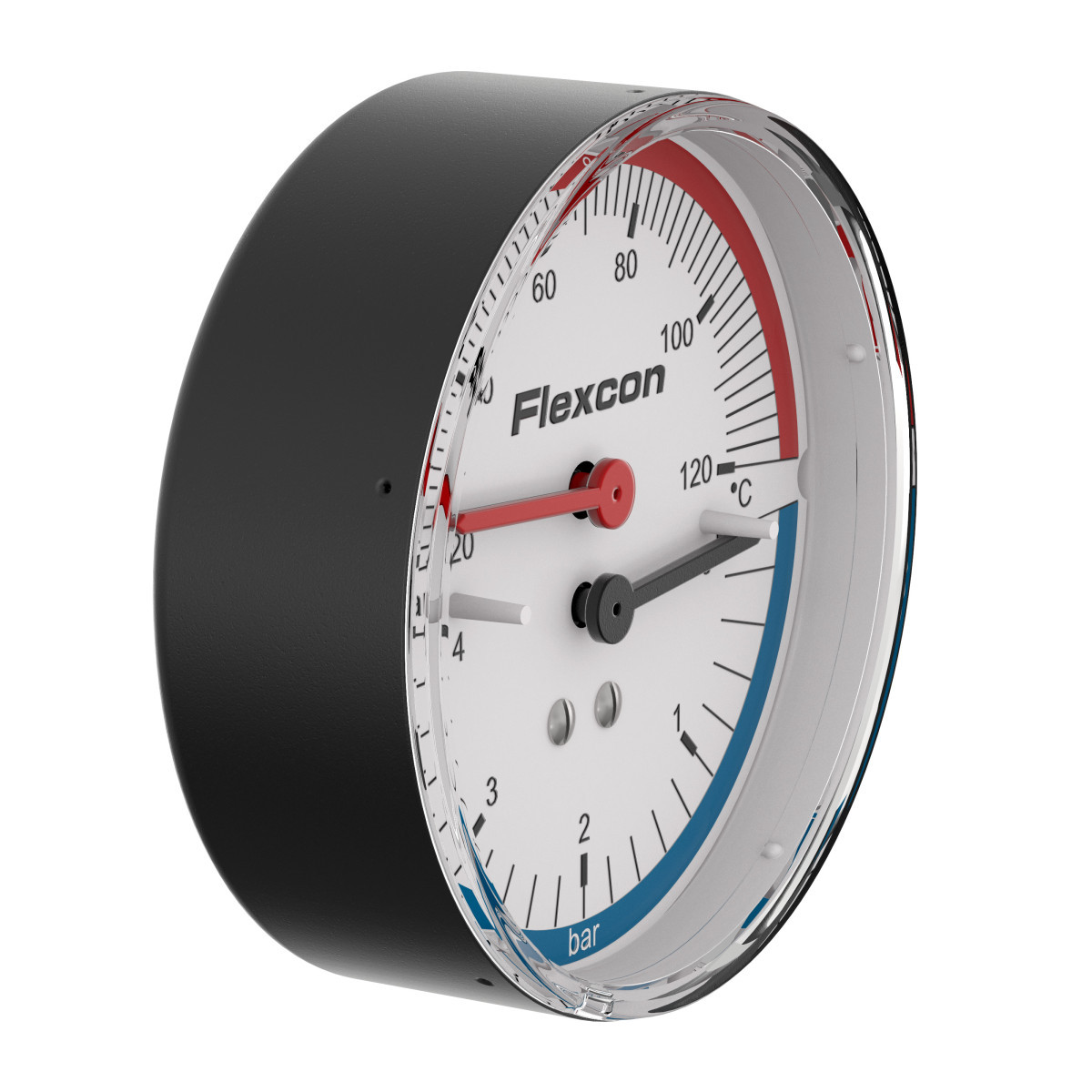 Flamco Expansion vessels heating & cooling Manothermometer Ax. MD 183113
