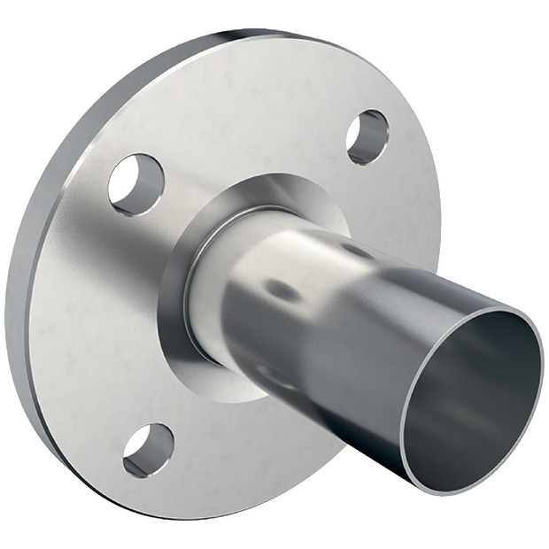 Mapress RVS 316 gas vaste flens PN 10/16 verlengde spie 28 MM